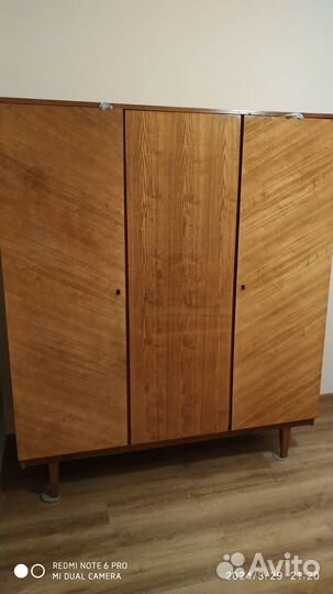 Шкаф распашной СССР