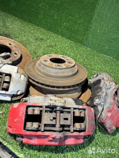 Комплект тормозов porsche cayenne s 955