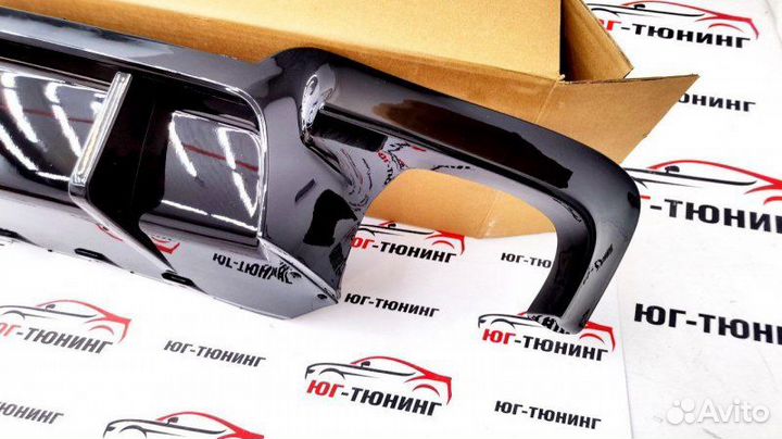 Задний диффузор f10 M5 V-style Bmw 5-Series F10