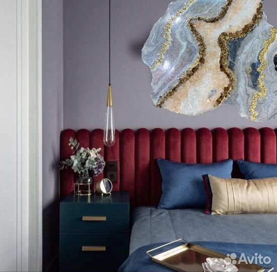 Интерьерная картина из эпоксидной смолы