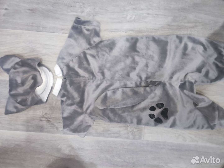 Новогодний костюм волк