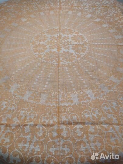 Скатерть лен СССР новая