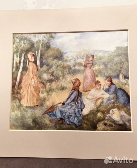 Литография картины из издания 19века