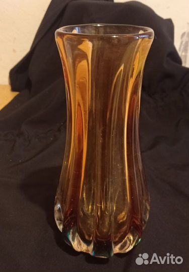 Ваза хрустальная