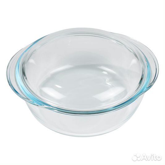 Форма Pyrex с крышкой 3,2л - жаропрочная