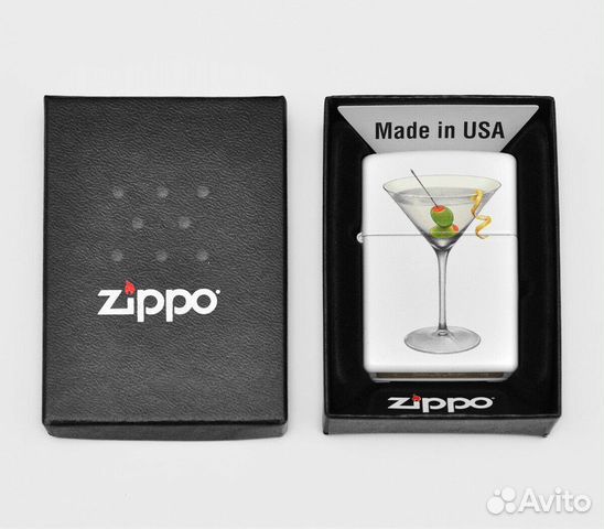 Зажигалка Zippo 28271 Martini Оригинал Новая
