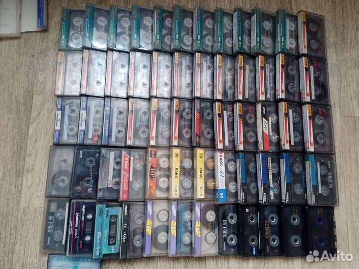 Аудио кассеты ECP,Basf,TDK,Sony