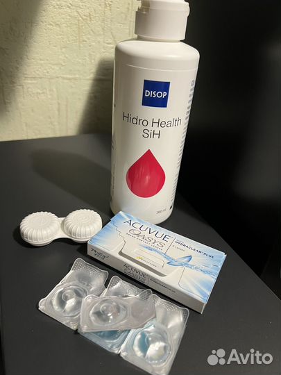 Линзы acuvue oasys -3 и раствор