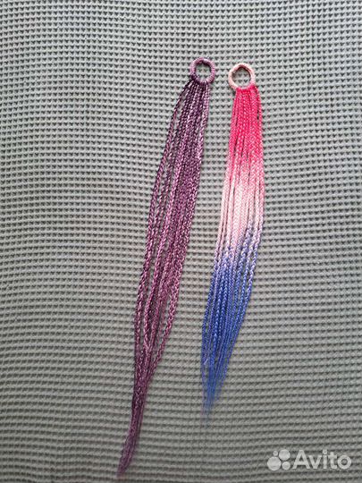 Резинка с косами