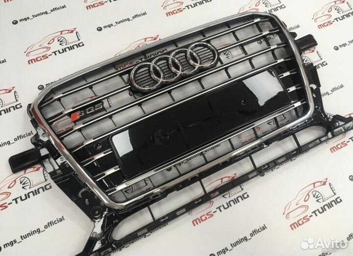 Решётка на Audi Q5 12-16гг. SQ5 Стиль 1