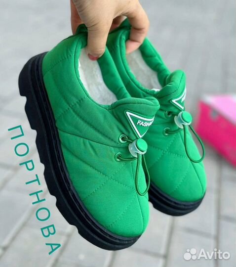 Ботинки зимние шерсть