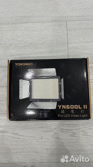 Видеосвет yongnuo 600 L ll