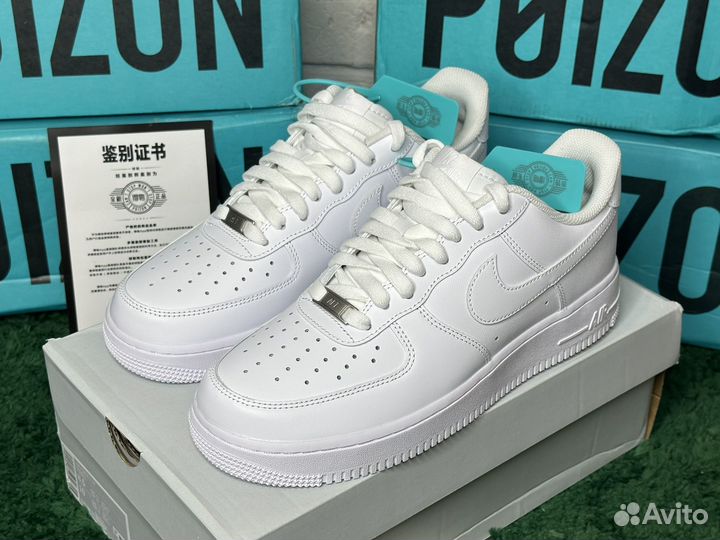 Nike Air Force 1 White (Оригинал Poizon)
