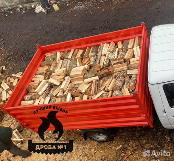 Дрова березовые колотые с доставкой