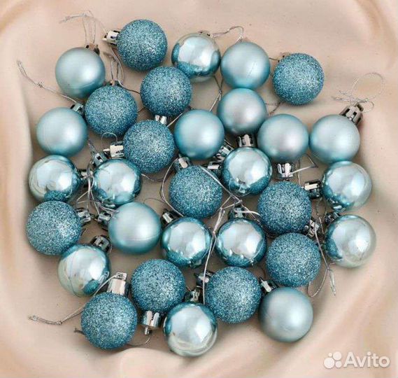 Елочные игрушки шары
