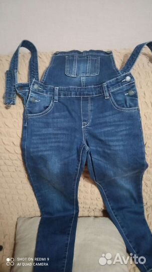 Джинсовые вещи на девочку 128,140