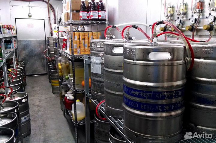 Камера хранения пива и пивных кег