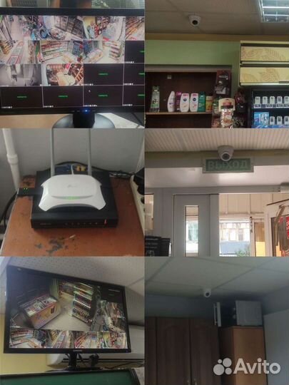 Установка камер видеонаблюдения