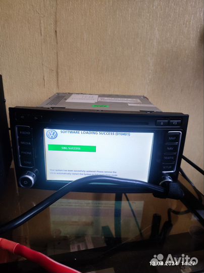 Разблокировка и прошивка RNS 510