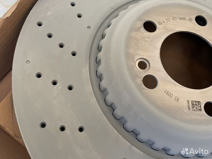 Тормозные диски mercedes w213 5/3