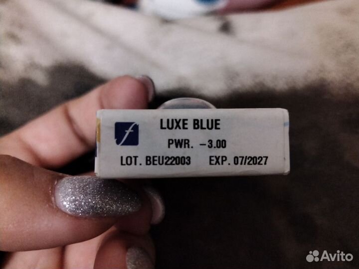 Линзы контактные -3