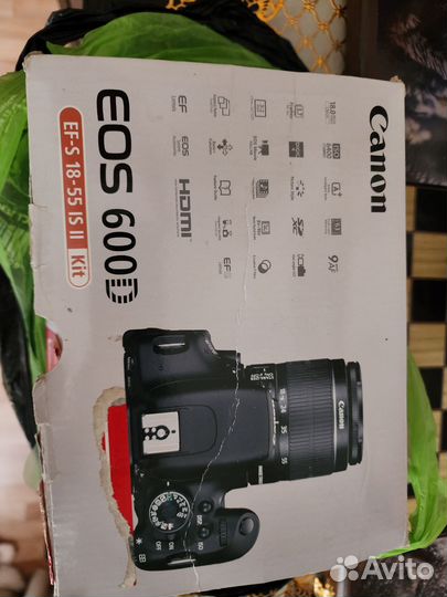 Фотоаппарат canon eos 600d