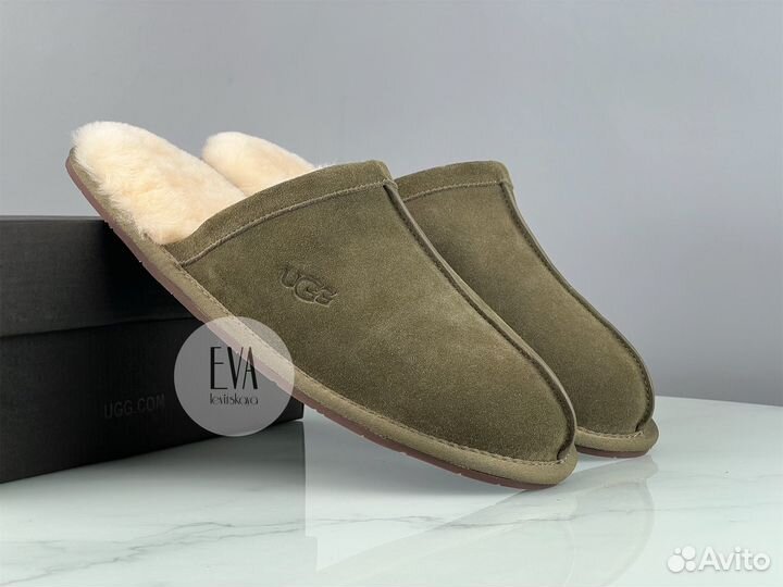 Тапочки мужские Ugg Scuff Slipper Burnt Olive