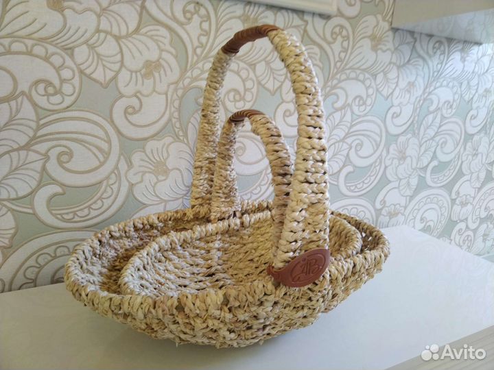 Корзина плетеная ав Азбука вкуса