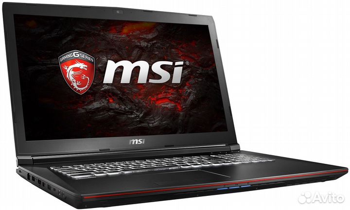 MSI 17.3 i7-7700HQ 4яд8пот GTX1060/3 8Гб SSD+HDD