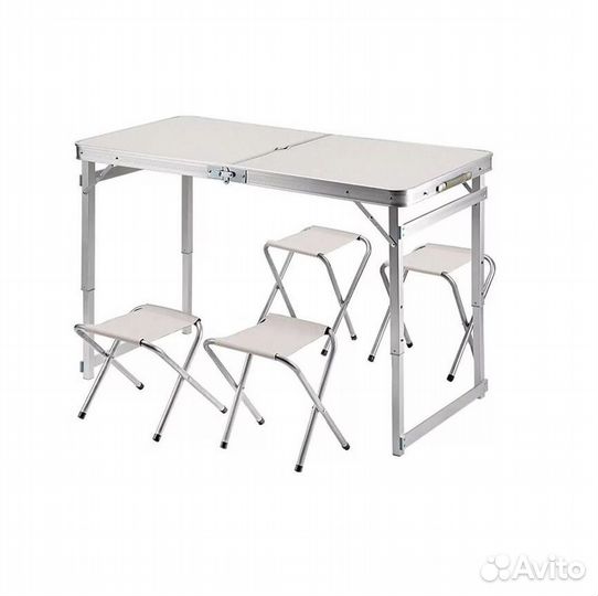 Стол раскладной + 4 стул 