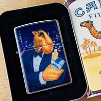 Zippo Camel Tuxedo Joe with Cigarette pack 1997