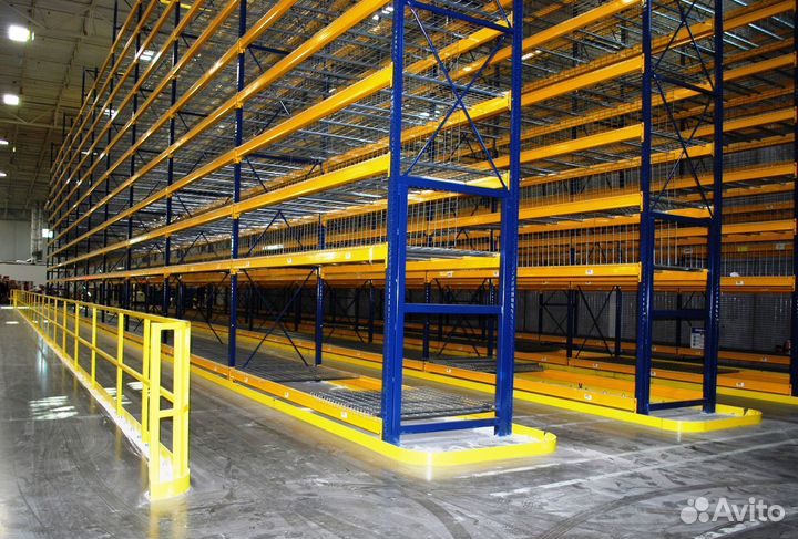 Фронтальные стеллажи