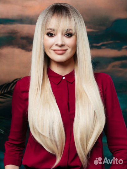 Парик длинные волосы