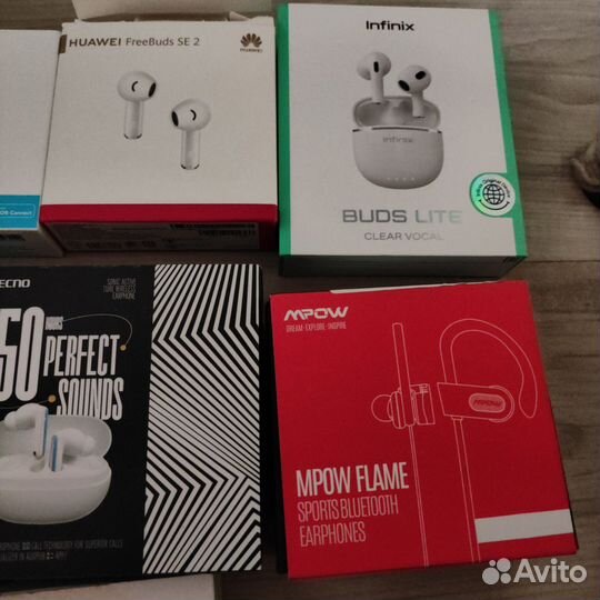 Bluetooth наушники новые