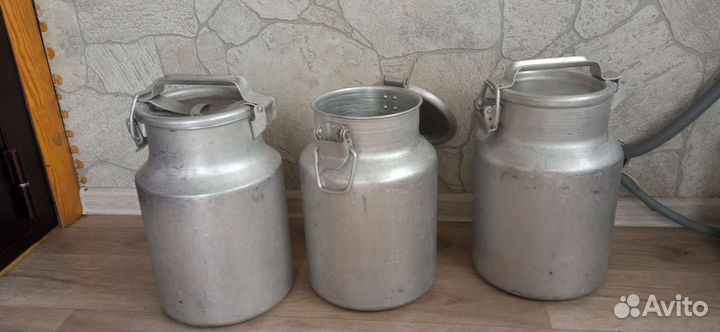 Фляга, бидон алюминиевая 10 литров