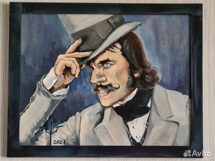 Картина Билл Мясник маслом