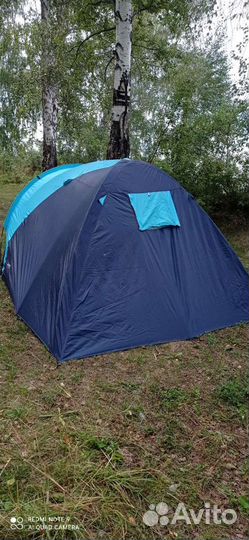 Палатка туристическая 4 местная бу