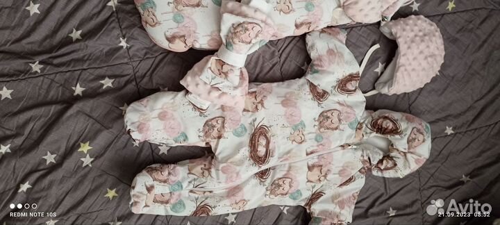 Конверт на выписку для девочки