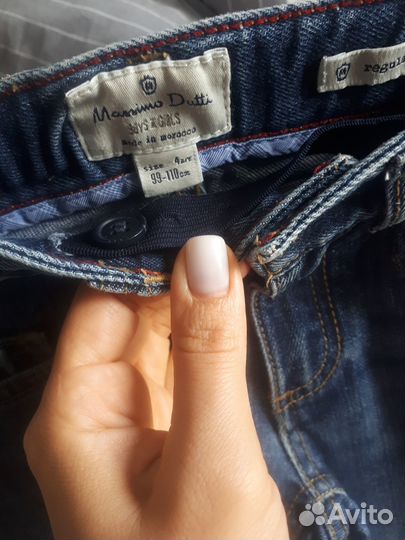 Джинсы massimo dutti 110