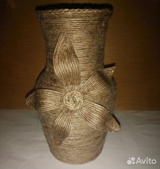 Вазы, бутылки, копилки ручной работы