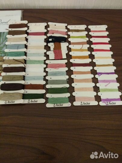 Вышивка крестиком остатки от набора