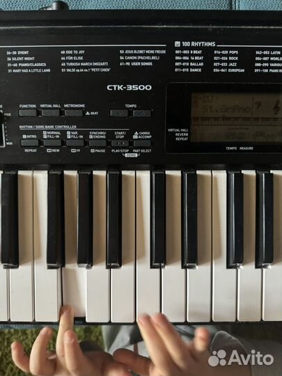 Синтезатор casio ctk 3500