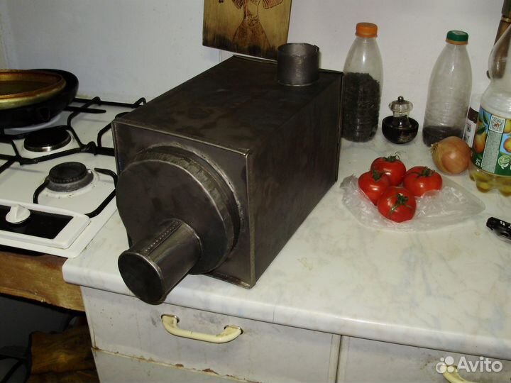 Печка для палатки титановая