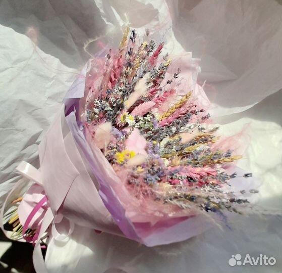 Сухоцветы букет