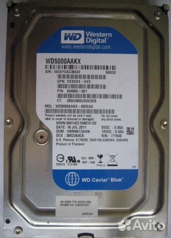 Жесткие диски для компьютеров и серверов