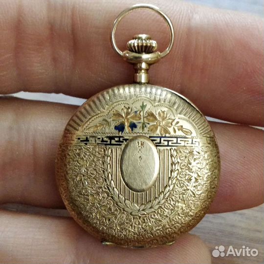Часы карманные золото старинные женские