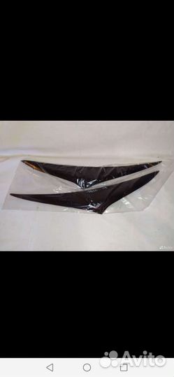 Накладки на фары (реснички)