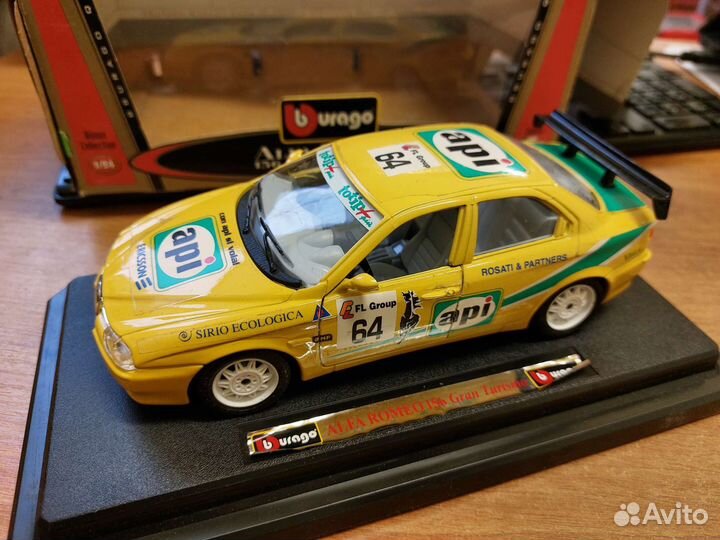 Коллекционная модель Alfa Romeo 156 GT 1:24
