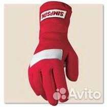 Перчатки спортивные для авто спорта - Simpson - Po