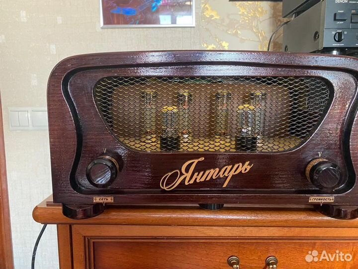 Ламповый усилитель Янтарь